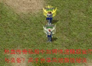 热血传奇私服中如何快速赚取金币与装备?高手分享高效赚钱秘诀 热血传奇私服中如何快速赚取金币与装备?高手分享高效赚钱秘诀