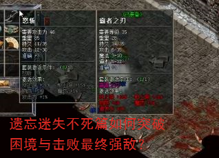 遗忘迷失不死篇如何突破困境与击败最终强敌? 遗忘迷失不死篇如何突破困境与击败最终强敌?