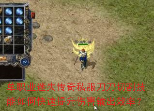 单职业迷失传奇私服刀刀切割技能如何快速提升伤害输出效率? 单职业迷失传奇私服刀刀切割技能如何快速提升伤害输出效率?