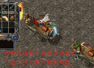 传奇私服新手如何快速升级?五大技巧助你轻松崛起 传奇私服新手如何快速升级?五大技巧助你轻松崛起