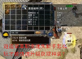 逍遥录单职业迷失新手怎么玩才能快速升级获取神装? 逍遥录单职业迷失新手怎么玩才能快速升级获取神装?