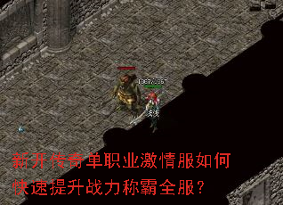 新开传奇单职业激情服如何快速提升战力称霸全服? 新开传奇单职业激情服如何快速提升战力称霸全服?