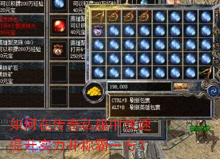 如何在传奇私服中快速提升实力并称霸一方? 如何在传奇私服中快速提升实力并称霸一方?