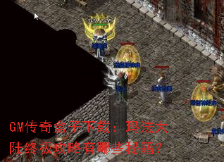 GM����������أ��귨��½�ռ���������Щ�ؼ���