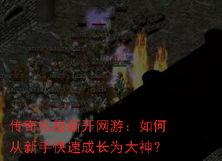 传奇私服新开网游:如何从新手快速成长为大神? 传奇私服新开网游:如何从新手快速成长为大神?