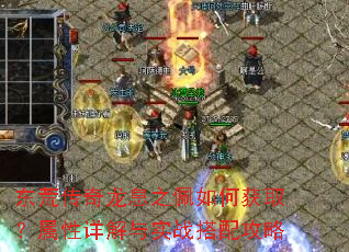 东荒传奇龙息之佩如何获取?属性详解与实战搭配攻略 东荒传奇龙息之佩如何获取?属性详解与实战搭配攻略