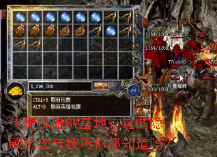 传奇私服GM基地:这些隐藏玩法与技巧你都知道吗? 传奇私服GM基地:这些隐藏玩法与技巧你都知道吗?