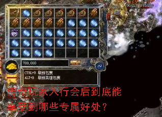 传奇玩家入行会后到底能享受到哪些专属好处? 传奇玩家入行会后到底能享受到哪些专属好处?