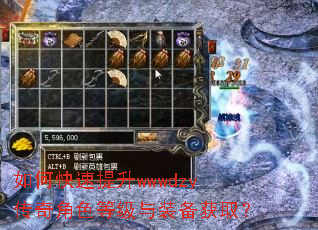 如何快速提升wwwdzy传奇角色等级与装备获取? 如何快速提升wwwdzy传奇角色等级与装备获取?