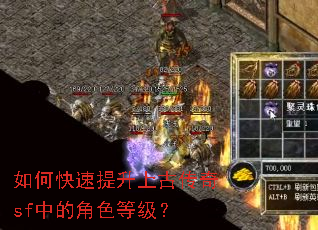 如何快速提升上古传奇sf中的角色等级? 如何快速提升上古传奇sf中的角色等级?