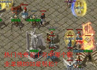 ���Ŵ���ǰʮ�����ĸ�ְҵ����BOSS�����ɣ�