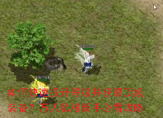 如何快速提升等级并获取顶级装备?万人私服新手必看攻略 如何快速提升等级并获取顶级装备?万人私服新手必看攻略