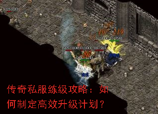 传奇私服练级攻略:如何制定高效升级计划? 传奇私服练级攻略:如何制定高效升级计划?