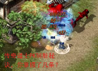 传奇道士PK制胜秘诀,你掌握了几条? 传奇道士PK制胜秘诀,你掌握了几条?