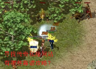寻找传奇私服网站有哪些靠谱攻略? 寻找传奇私服网站有哪些靠谱攻略?