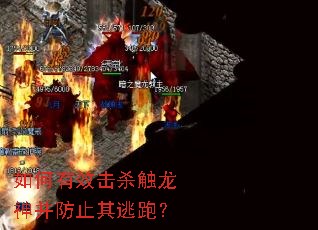 如何有效击杀触龙神并防止其逃跑? 如何有效击杀触龙神并防止其逃跑?