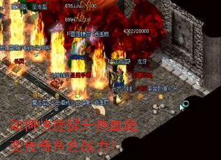 如何快速提升热血超变传奇角色战力? 如何快速提升热血超变传奇角色战力?