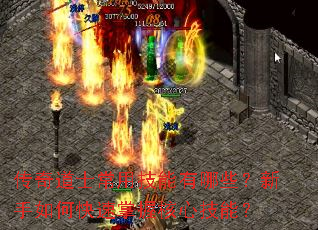 传奇道士常用技能有哪些?新手如何快速掌握核心技能? 传奇道士常用技能有哪些?新手如何快速掌握核心技能?
