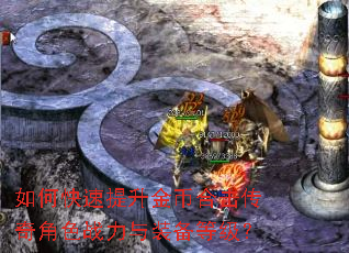 如何快速提升金币合击传奇角色战力与装备等级? 如何快速提升金币合击传奇角色战力与装备等级?