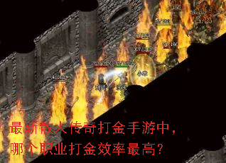 最新散人传奇打金手游中,哪个职业打金效率最高? 最新散人传奇打金手游中,哪个职业打金效率最高?
