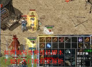 如何编写传奇挂机脚本?新手入门教程全解析 如何编写传奇挂机脚本?新手入门教程全解析